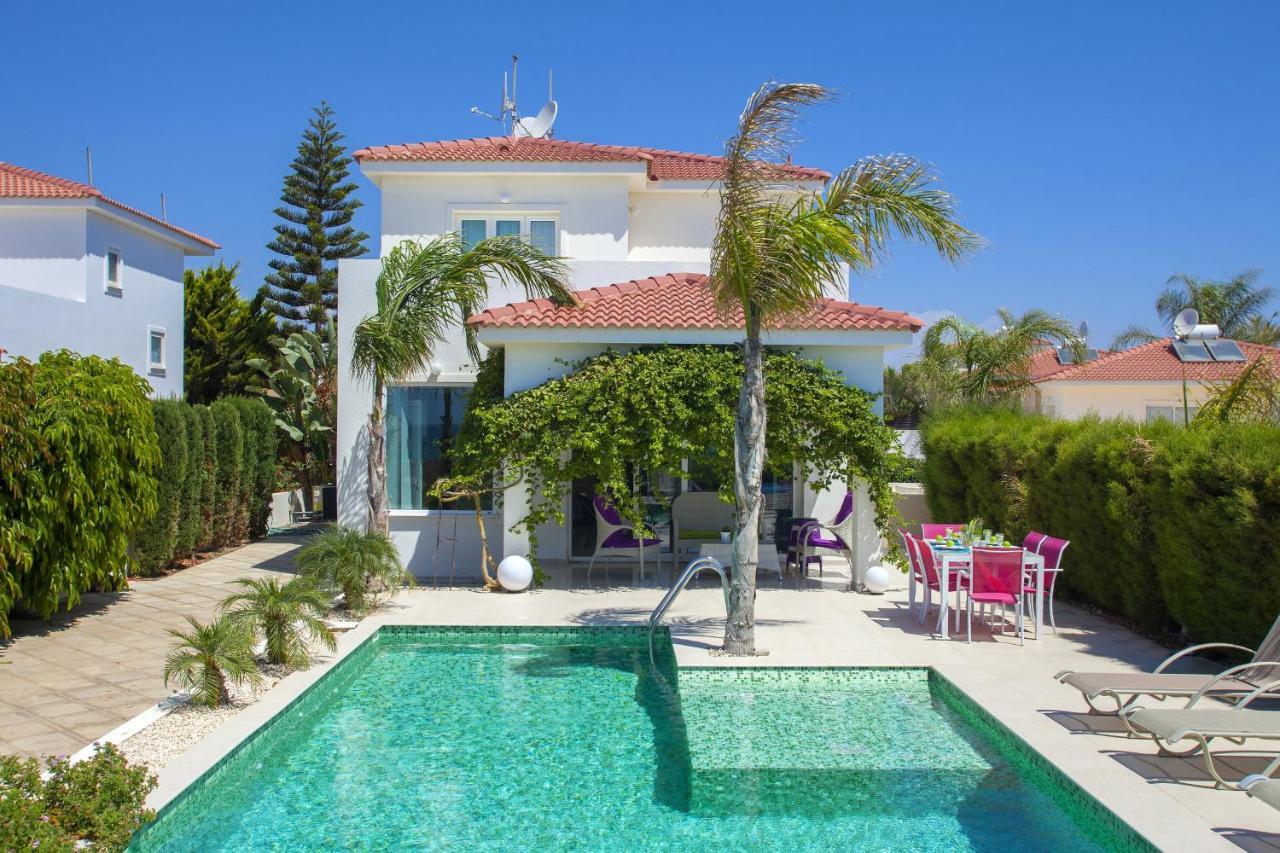 Ayia Thekla Seafront Villa Lavender Ayia Napa Exterior photo