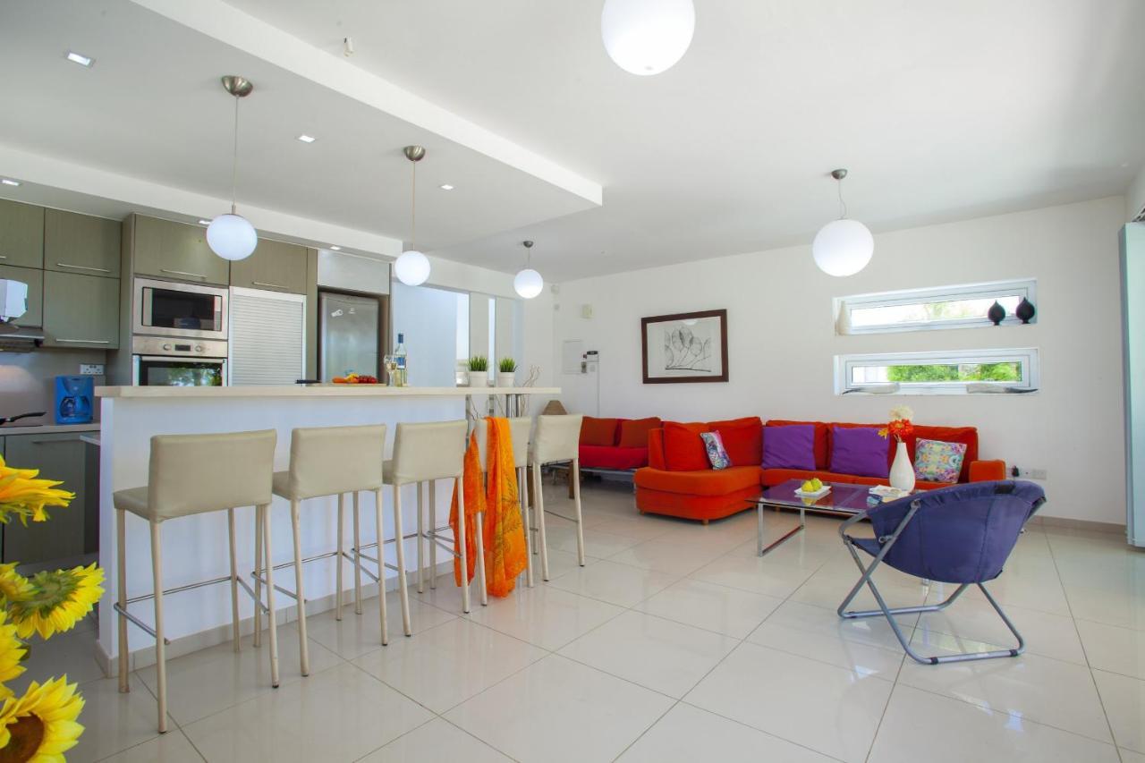 Ayia Thekla Seafront Villa Lavender Ayia Napa Exterior photo
